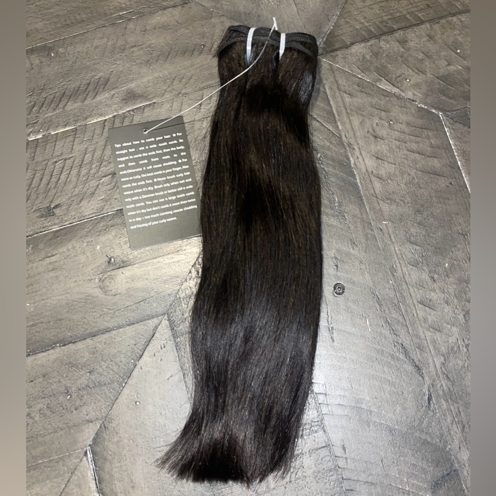 100% HUMAN HAIR SDD BUNDLE (Straight - 1b)